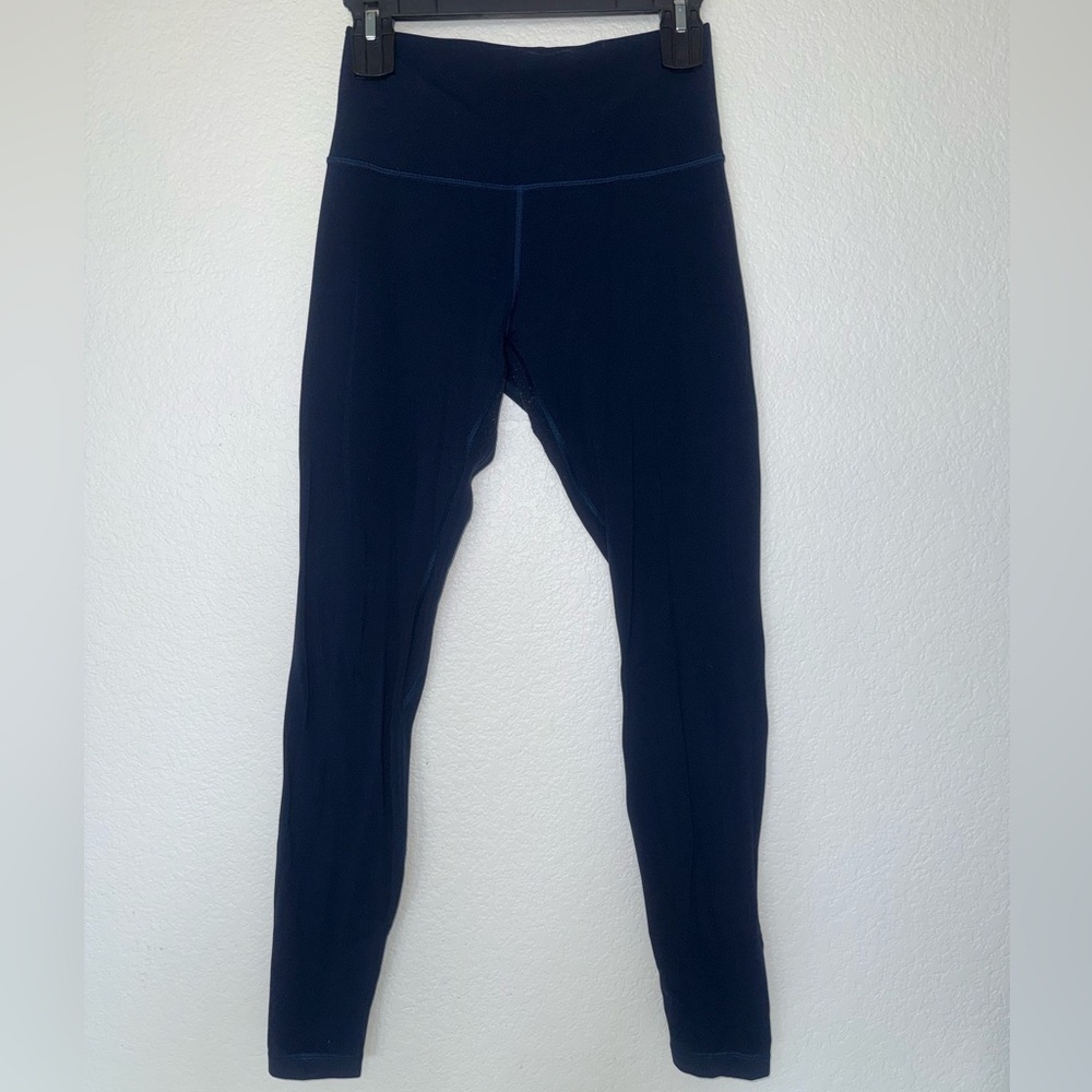 Lululemon Navy Blue Align High-Rise leggings 28” | Size 6